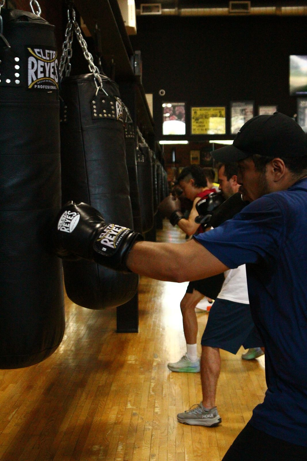 Bag Blitz heavy-bag workout at West End
