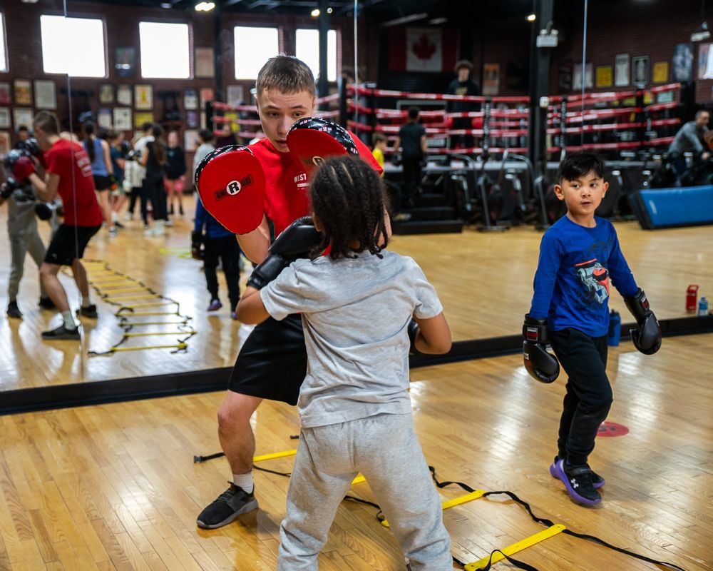 Little Warriors youth class at West End