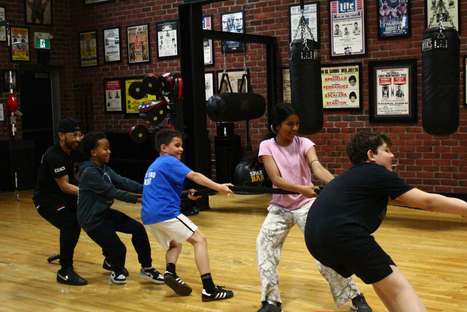 Youth Academy boxing program at West End