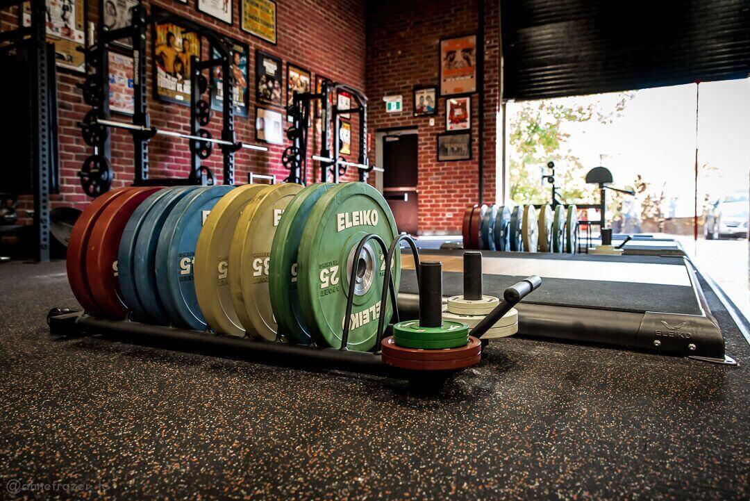 Boxing class training at West End Athletic Club