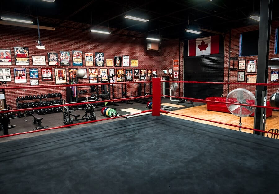 The ring at West End Athletic Club